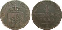 Altdeutschland bis 1871 4 Pfennig Preussen -