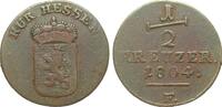 Altdeutschland bis 1871 1/2 Kreuzer Hessen -