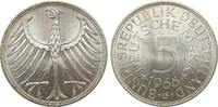 Bundesrepublik Deutschland 5 DM Silberadler ohne Randschrift -