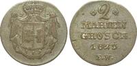 Altdeutschland bis 1871 2 Mariengroschen Waldeck-Pyrmont -
