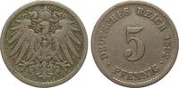 Kaiserreich 5 Pfennig -
