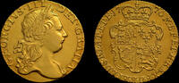 GREAT BRITAIN 1770 GEORGE III 1770 GOLD GUINEA, (RARE KEY DATE, THIRD BU... 8218,46 EUR  zzgl. 36,91 EUR Versand