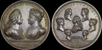 GREAT BRITAIN 1732 GEORGE II AND THE ROYAL FAMILY, 1732 SILVER LARGE SIZ... 9458,44 EUR  zzgl. 36,91 EUR Versand