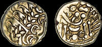GREAT BRITAIN (c. 65-58 BC) CELTIC COINAGE, BELGAE CHUTE TYPE GOLD STATER  1534,11 EUR  zzgl. 36,91 EUR Versand