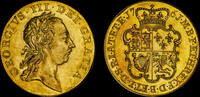 GREAT BRITAIN GEORGE III, 1761 GOLD PATTERN GUINEA, BY RICHARD YEO, PF 62 (R5) -