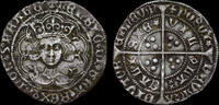 GREAT BRITAIN 1422-61 HENRY VI SILVER GROAT, ROSETTE-MASCLE ISUE, CALAIS MINT