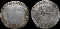 GREAT BRITAIN CHARLES I SILVER HALFCROWN, GROUP IV -