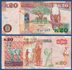SAMBIA P.52a 20 Kwacha 2012 Kassenfrisch 6,90 EUR  zzgl. 5,00 EUR Versand