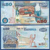 SAMBIA P.53a 50 Kwacha 2012 Kassenfrisch 18,90 EUR  zzgl. 5,00 EUR Versand
