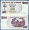 SIMBABWE / ZIMBABWE 10000 Dollars without Space -