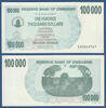 SIMBABWE / ZIMBABWE 100000 Dollars -