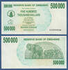 SIMBABWE / ZIMBABWE 500000 Dollars -