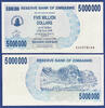 SIMBABWE / ZIMBABWE 5000000 Dollars -