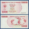 SIMBABWE / ZIMBABWE 10000000 Dollars -