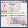 SIMBABWE / ZIMBABWE 50000000 Dollars -