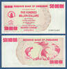SIMBABWE / ZIMBABWE 500000000 Dollars -