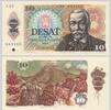 CZECHOSLOVAKIA P.94a 10 Korun 1986 Serie J 53 Kassenfrisch 11,00 EUR  zzgl. 5,00 EUR Versand