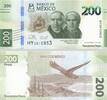 MEXICO P.200 200 Pesos NEW 100 Jahre BANK -