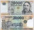 HUNGARY P.207d 20000 Forint 2020 Kassenfrisch 123,00 EUR  zzgl. 7,00 EUR Versand