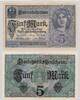 Deutschland P.56a 5 Mark 1917 8 stellig Kassenfrisch 3,80 EUR  zzgl. 5,00 EUR Versand