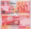 GHANA P.37e 1 Cedi 2014 Kassenfrisch 1,70 EUR  zzgl. 5,00 EUR Versand