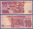 SIMBABWE / ZIMBABWE 10 Dollars -
