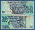 SIMBABWE / ZIMBABWE 20 Dollars -
