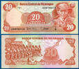 NICARAGUA 20 Cordobas -