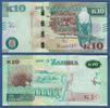 SAMBIA P.58c 10 Kwacha -