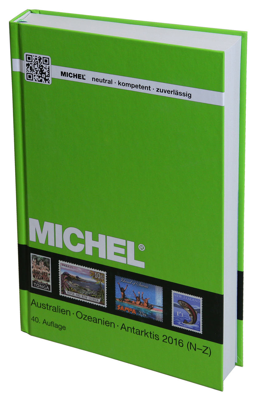 40. Auflage MICHEL AustralienKatalog 2016 Teil 2 (ÜK 7/2) Band 2 NZ