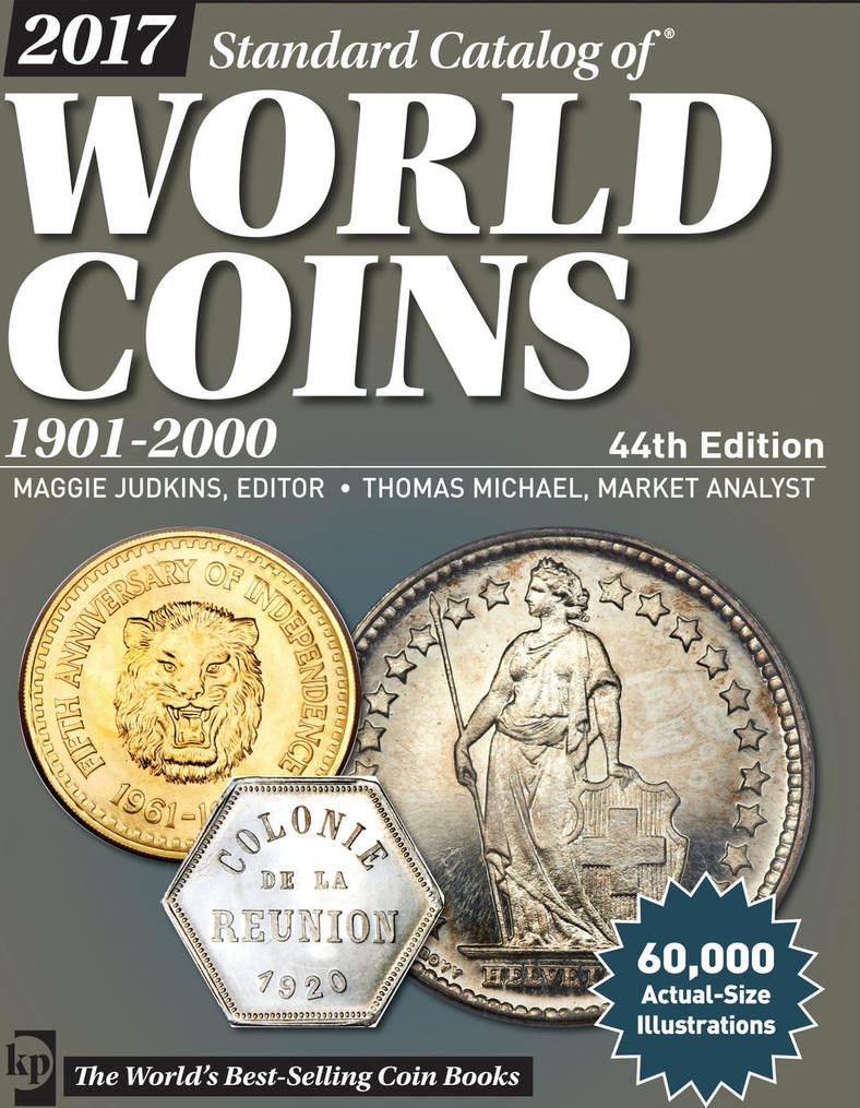 Weltmünzen 44. Auflage 2016/2017 Krause Mishler, Standard Catalog of