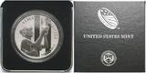 USA 31,10g fein, 39,83mm Ø 2011 Medaille/Gedenkprägung z.11.September, 10 Jahre i.org.Kapsel & Zertifikat & Etui <b>Anlagesilber</b> <br><b>PP</b>
