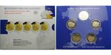 Deutschland 2 Euro<br> 5x 2012 A/D/F/G/J Schloss Neuschwanstein in Bayern, <br><b> kompl. Satz</b><br>(5 Prägestätten) <b> PP</b> <br> im<br> Blister
