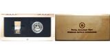 Kanada 20 $ 2012 50 Jahre Küstenwache-<b> aufwendiges Holzetui, mit Stück Stahl vom Eisbrecher</b> <b>PP</b>