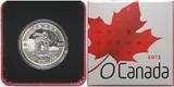 10 $ 2013 O Canada-Inuksuk, <b>O Kanada Serie 1/12 </b> inkl. Etui & Zertifikat & Schuber <b>PP</b>