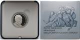 Vatikan 10 Euro 2014 RAR! Kommunikation - 2. Pontifikat Papst Franziskus, Papa Francesco, Pope Francis, <b>PP</b><br>Silber