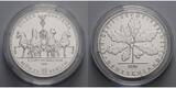 Berlin 1 Unze Feinsilber 2016 <b>Die Volks-Unze</b> - Silber Quadriga 999/1000, 31,1 g., 37mm Ø, stgl