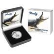 Australien 1 $ 2016 Salzwasserkrokodil - Monty -<b>farbig</b>- 1 oz. -<b>-Neue Serie--</b> <b> PP/High Relief</b> <br> im<br> Leder-<br> Etui