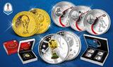 3 Rubel <br> <b>ohne Etui/Box,</b> Fußball Weltmeisterschaft 2018 in Russland, -Moskau- <b>koloriert</b> <b>PP</b><br> <b>3.Serie</b>