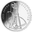 Deutschland, Bundesrepublik 10 DM 1997 A/D/F/G/J 100 Jahre Dieselmotor, in der originalen Noppenfolie unbeschnitten, <b> PP</b> <br> Silber<br> Satz