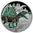 Österreich 3 Euro 2019 Super - Saurier - Spinosaurus-, <b>01 / 12</b> Ausgaben,<b> lieferbar ! handgehoben hgh / <br> vz / stgl<br> Kupfer-Nickel<br> farbig