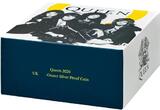 Großbritannien 10 Pounds<br>155,5g fein<br>65,00 mm Ø 2020 „50 Jahre Queen“ exklusive Würdigung einer der populärsten Rockbands,<b>RAR!</b> <b>PP</b><br> 5 Unzen<br> im Etui