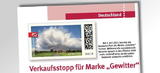 Deutschland-<b> Zehnerbogen-<br>BERLIN o</b> 10 x 0,80 Cent nassklebend Gewitter 2021 Sonderbriefmarke im Zehnerbogen,<b>bei d. Post zurückgezogen!</b> Sonder-Vollstempel Berlin -<br> RAR !