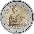 Vatikan 2021 450. Geburtstag Caravaggio - 2 Euro im Blister, stgl <br> im<br> Blister