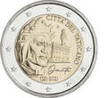 Vatikan 2021 700. Todestag Dante Alighieri - 2 Euro im Blister, stgl <br> im<br> Blister