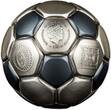 FIFA World Cup 2022™ Spherical Coin Katar „Football in Qatar“ 10 $ Dollar BRANDNEU! 2022 Salomon-Inseln, Spherical 3 Unzen Silber im luxuriösen Box, RAR! Im Angebot! PP - DER ERSTE -