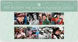 Großbritannien - <br> <b> Prestige Pack xx </b> 2 x 4er Streifen <br> Britische Pfund (GBP) 2022 70. Thronjubiläum von Königin Elisabeth II.  <b>Platinjubiläum!</b> <b> postfrisch - <br> RAR ! </b>