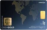 Deutschland - Stuttgart 1 Gramm fein <br> <b>-geprägt- </b> 2018 Goldbarren CASHGOLD Feingold 999,9 -original eingeschweißt mit lauf. Nr.- <b>Anlagegold</b>