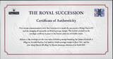 Großbritannien - <b> Ersttagsbrief o </b> 8 x Briefmarken auf FDC 2023 King Charles III. (König Charles III.) und Queen Elisabeth II.- Sonder-FDC, RAR! gestempelt,<br>First Day Cover