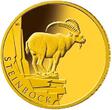 Deutschland 20 Euro<br> 5x3,89g<br> fein<br> 17,5 mm Ø</b> 2023 <b>ADFGJ</b> Rückkehr der Wildtiere - Steinbock <br><b> kompl. Satz, A-J </b> lieferbar! stgl
